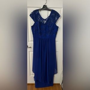 Miss Kim Royal Blue Prom Dress | Size 18 | Miss Kim Formal Dress
